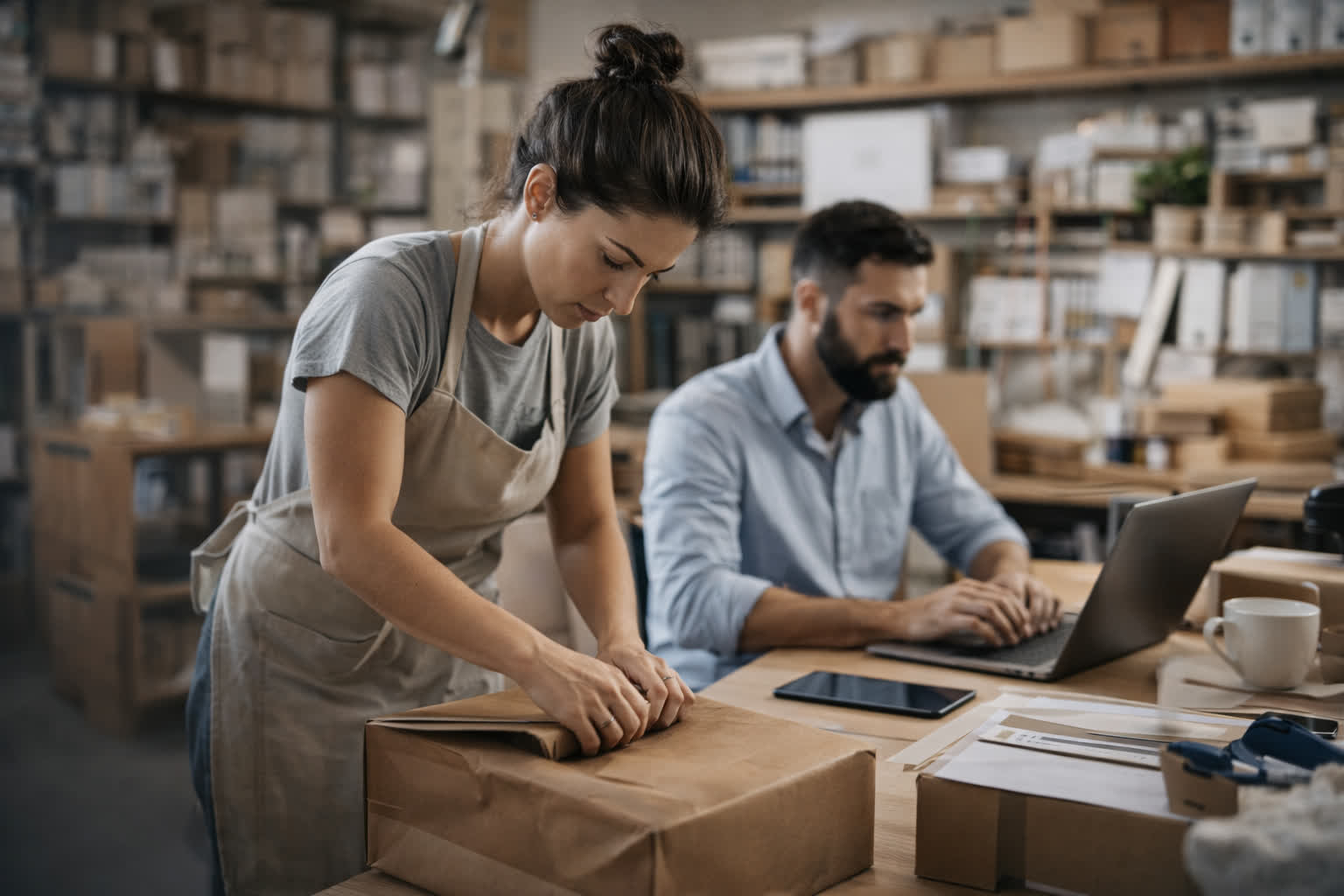 Grayscale photo of water droplets